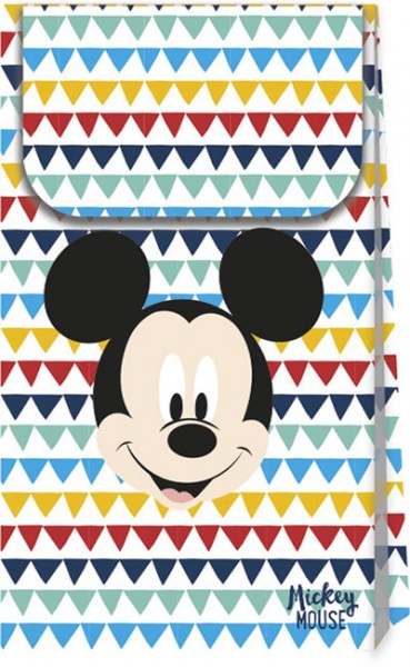 6 superbes sacs cadeaux Mickey Mouse
