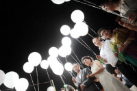 Förhandsgranskning: 5 Moonlight LED-ballonger 25cm