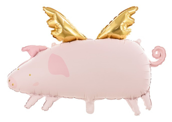 Palloncino foil Lucky Pig 72 x 46 cm