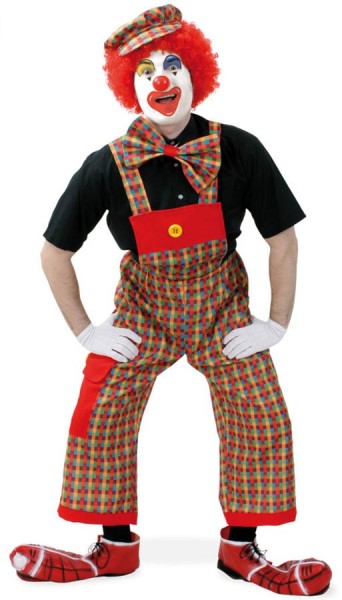 Colin clown dungarees for adults