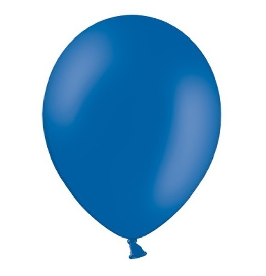 100 ballons Lagos bleu roi 35cm