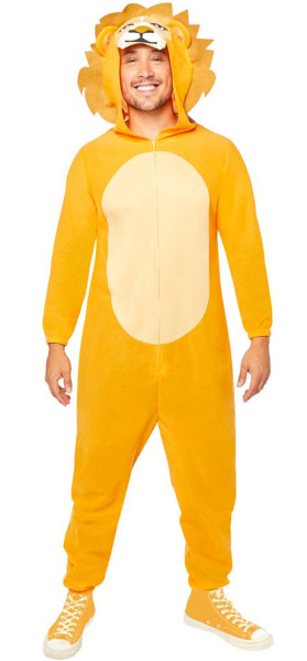 Lion jumpsuit men's costume
