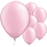 100 Latexballons Pearl Pink 28cm