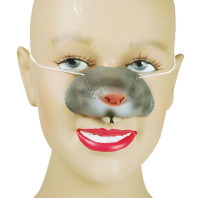Graue Ratten Maske