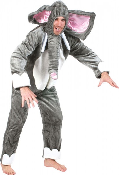 Costume de Stampfi éléphant en peluche