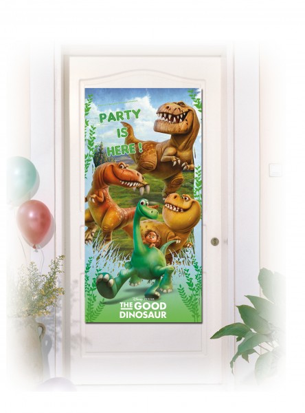 Affiche de porte dinosaure Arlo & Spot 150 x 75 cm