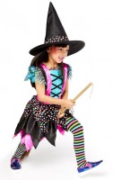 Vorschau: Dotty Hexen Kostüm für Kinder