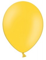 10 palloncini giallo miele 27cm