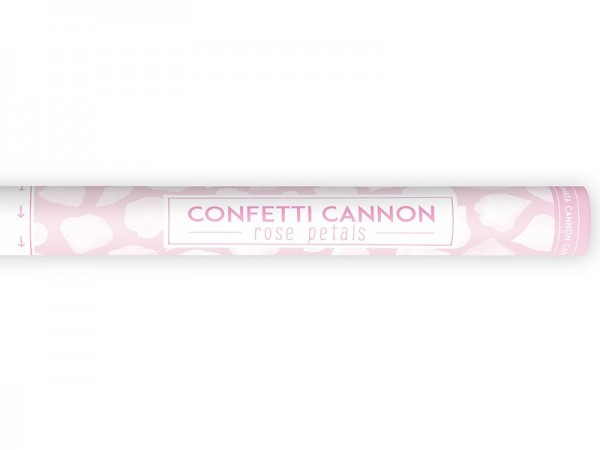 Confetti Cannon bloemblaadjes wit 3