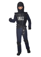 Costume da agente SWAT per bambini deluxe