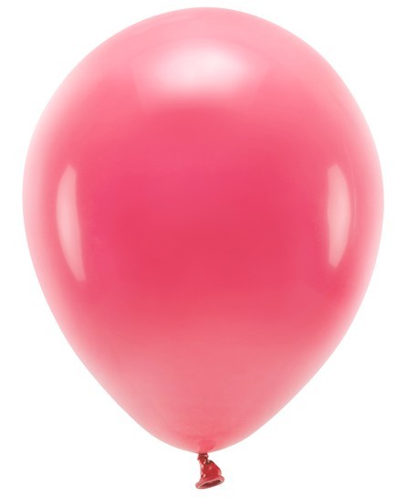 100 Eco Pastell Ballons koralle 30cm