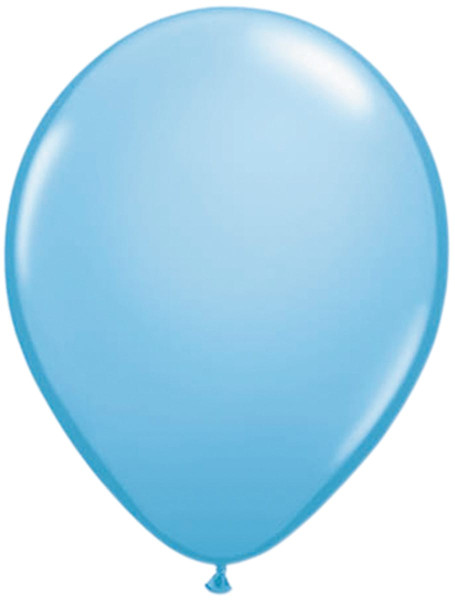 10 ballons en latex bleu clair 30cm