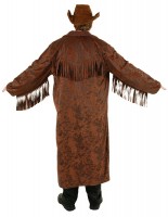 Widok: Płaszcz western męski w kolorze brązowym
