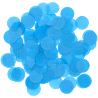 Vista previa: Set de 3 globos negros con confeti azul 41cm