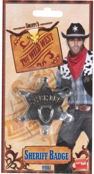 Cowboy Sheriff Ster 6,5 cm