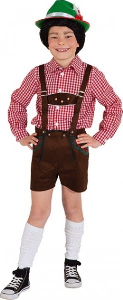 Bavarian bukser Lausbub til drenge