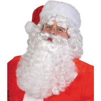 Santa Claus peruker och skägg Set