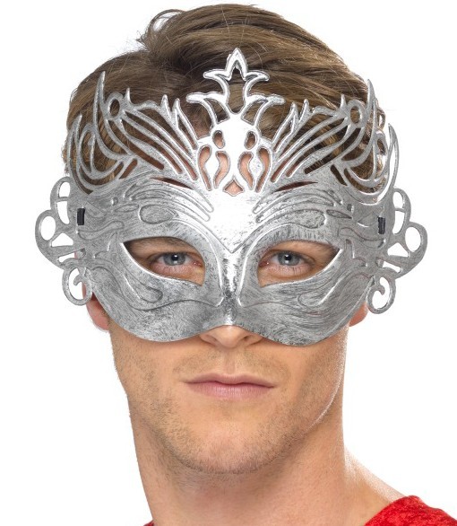 Steel Roman mask for men