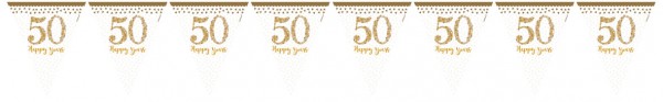 Sparkling 50 Years pennant chain