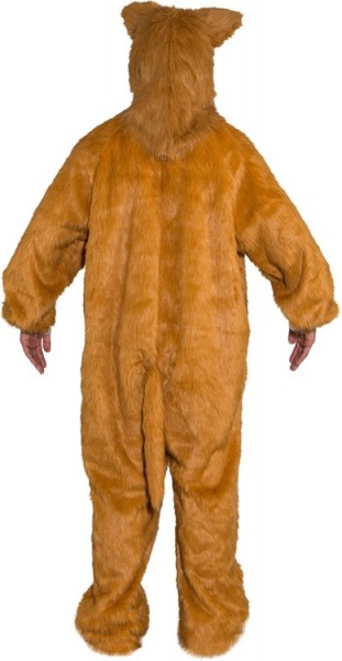 Plush fox jumpsuit unisex costume 3