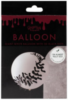 Preview: Balloon White with Bats