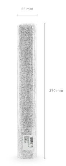 Dekostoff Monaco silber 9m x 36cm 3