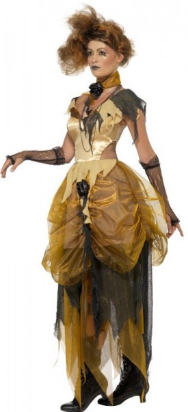 Scary Belle Shredded Dress Women Costume 3