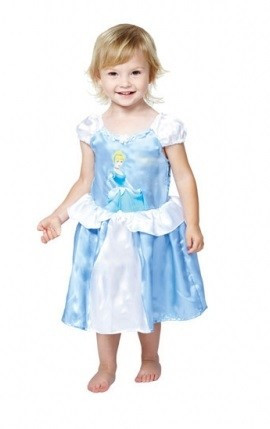Magisk blå Askepott baby kjole