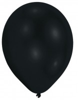 Vorschau: 10 Schwarze Luftballons Basel 27,5cm
