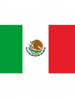 Mexiko Fan Flagge 90 x 150cm