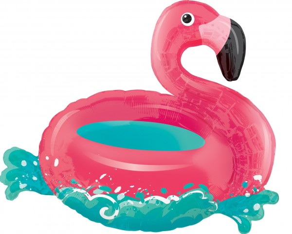 Flamingo Paradise ballon 76 x 68 cm