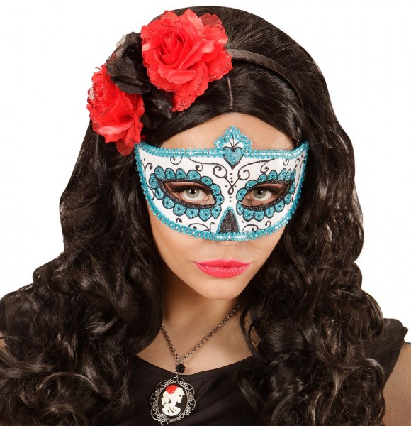 Ester Day Of The Dead Glitter Eye Mask