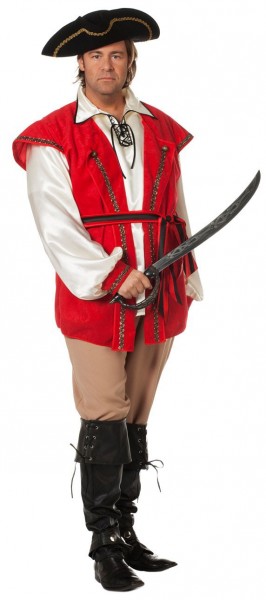 Kapitän Jack Piraten Kostüm Für Herren