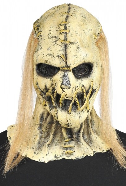 Horror scarecrow full head mask