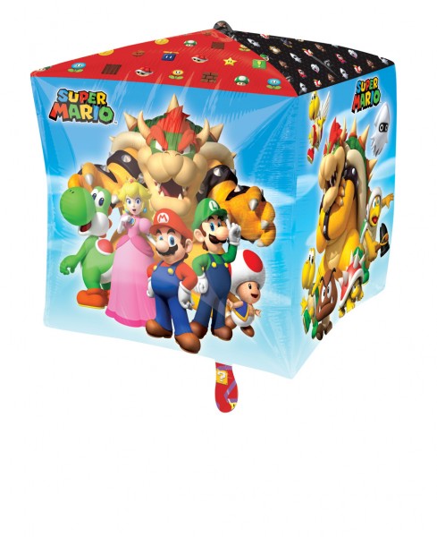 Würfelballon Super Mario Bros 4