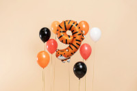 Vorschau: Tierwelt Zahl 9 Folienballon 87cm