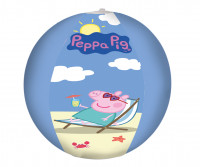 Vista previa: Pelota hinchable Peppa Pig en la playa 29cm