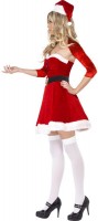 Voorvertoning: Lady Santa Christmas-kostuum voor dames