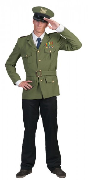 Comandante Carrol Men Costume