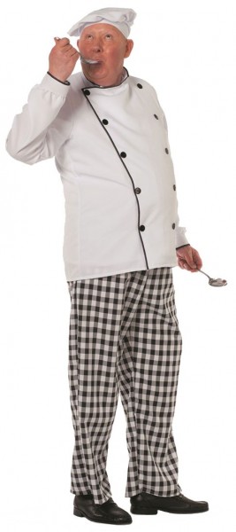 Checkered chef costume 2