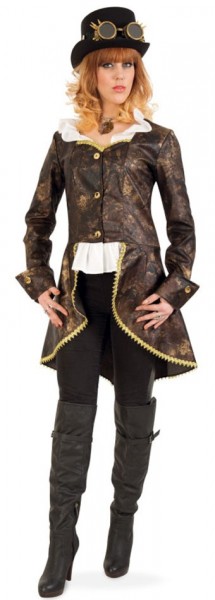 Elegante chaqueta de mujer steampunk
