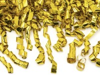 Oversigt: Streamers Party Popper guld 80cm