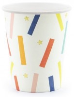 Preview: 6 Birthday Festival paper cups 200ml