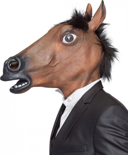 Máscara de cabeza de caballo Horste