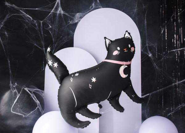 Folienballon schwarze Katze 81cm