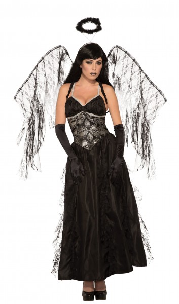 Disfraz de ángel oscuro Janice para mujer