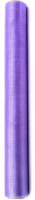 Tela de organza violeta Julie 9m x 36cm