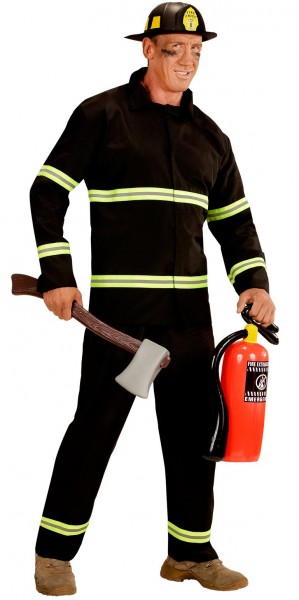 Helpful firefighter men's costume 2
