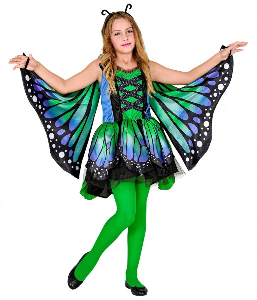 Disfraz de mariposa Aurora para niña