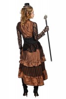 Oversigt: Steampunk Lady Melinda kostume til kvinder